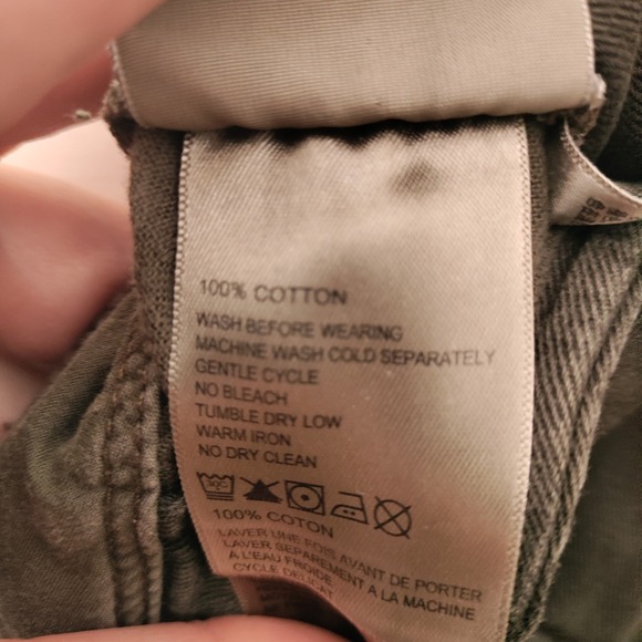 Tommy Bahama Men's Olive Flat Front Shorts Sz 36 (36"x9.5" Actual) Cotton - Picture 9 of 14